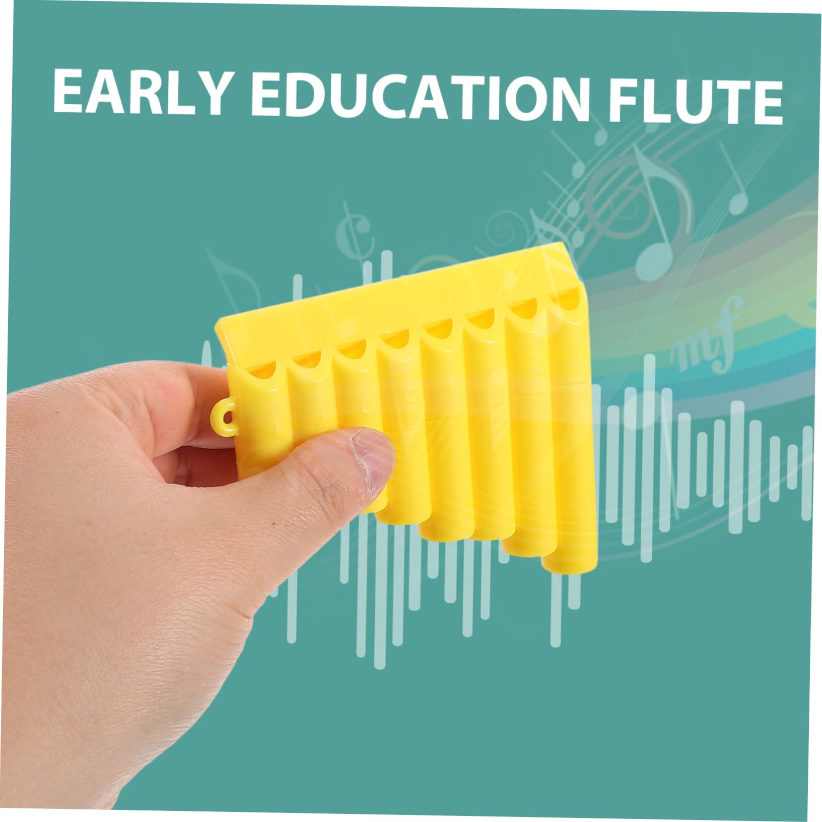 Flauto Di Pan Per Bambini, 3 Pezzi: Strumenti Musicali Per La Scuola, Flauto Di Pan in Plastica A 8 Tubi, Giocattolo Per L'apprendimento Precoce Della Musica, Ideale