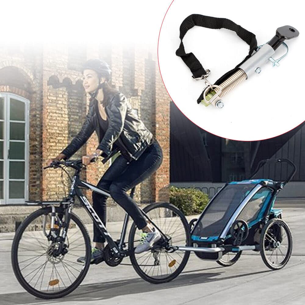 Fahrrad Anhängerkupplung Adapter Ersatzteile Universal Sicherungsstift Fahrrad Anhänger Kupplung Mofa Fahrradzubehör für Fahrradanhänger,Kinderanhänger,Hundeanhänge Sport & Freizeit