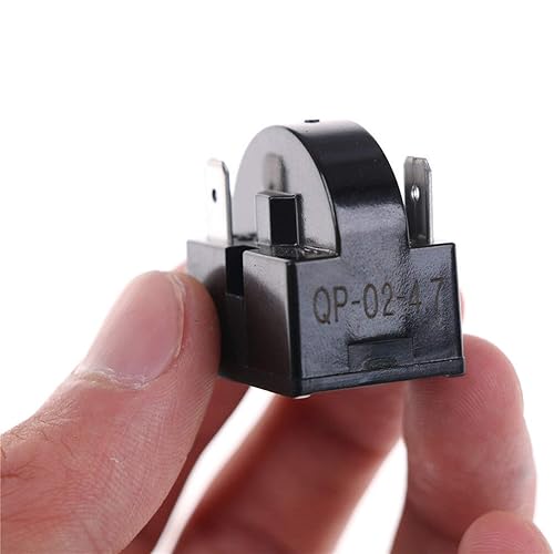 Miniatura 7 de QP-02-4.7 Reemplazo de relé de arranque/arranque de 3Pin 4.7Ohm para mini refrigeradores, refrigeradores compactos, refrigeradores de bebidas y