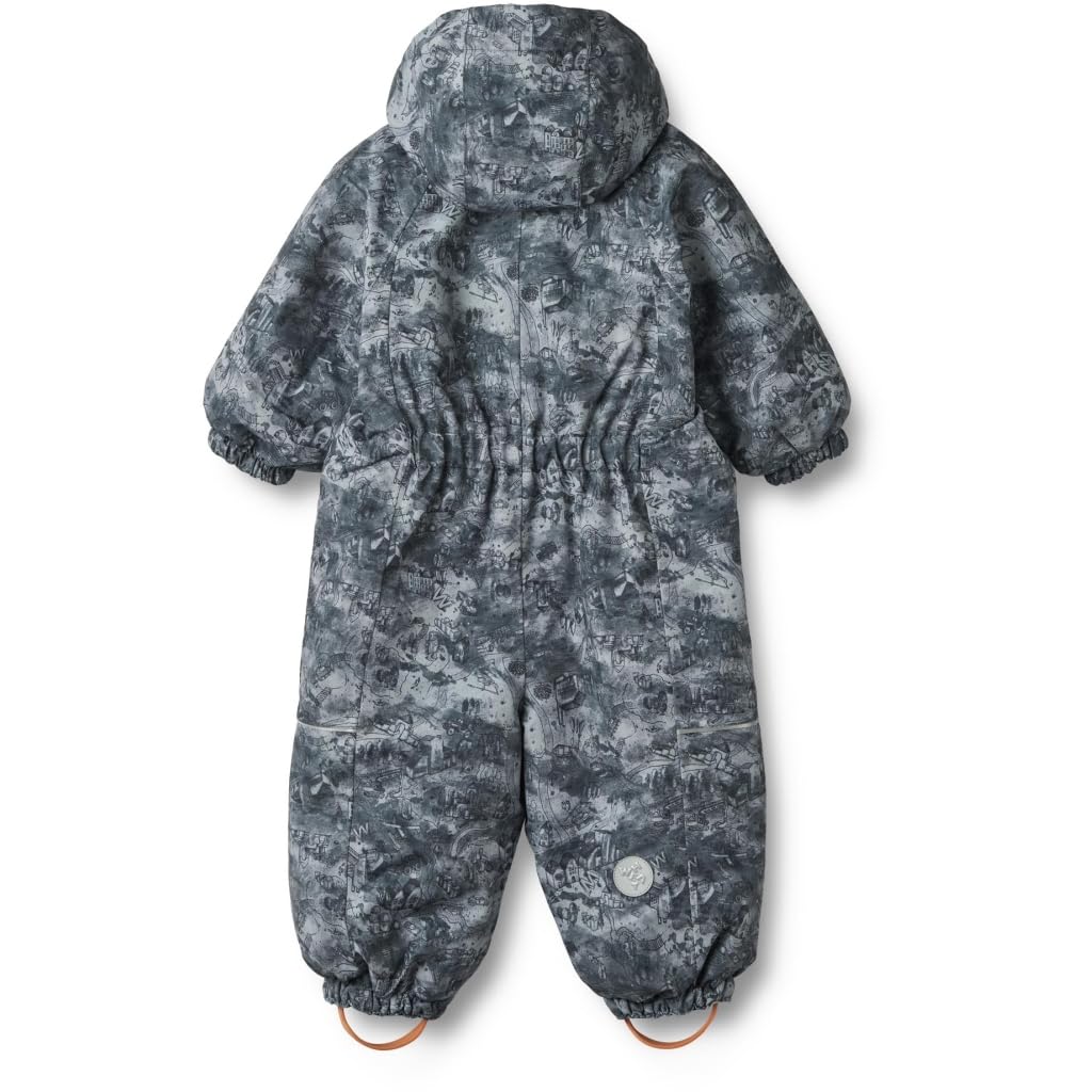 Wheat Schneeanzug Skianzug Adi Technical Baby Kleinkind Größen Unisex Jungen und Mädchen 100% recyceltes Poleyster Öko Tex Standard Wasserdicht, Atmungsaktiv, Winddicht Öko Tex Standard