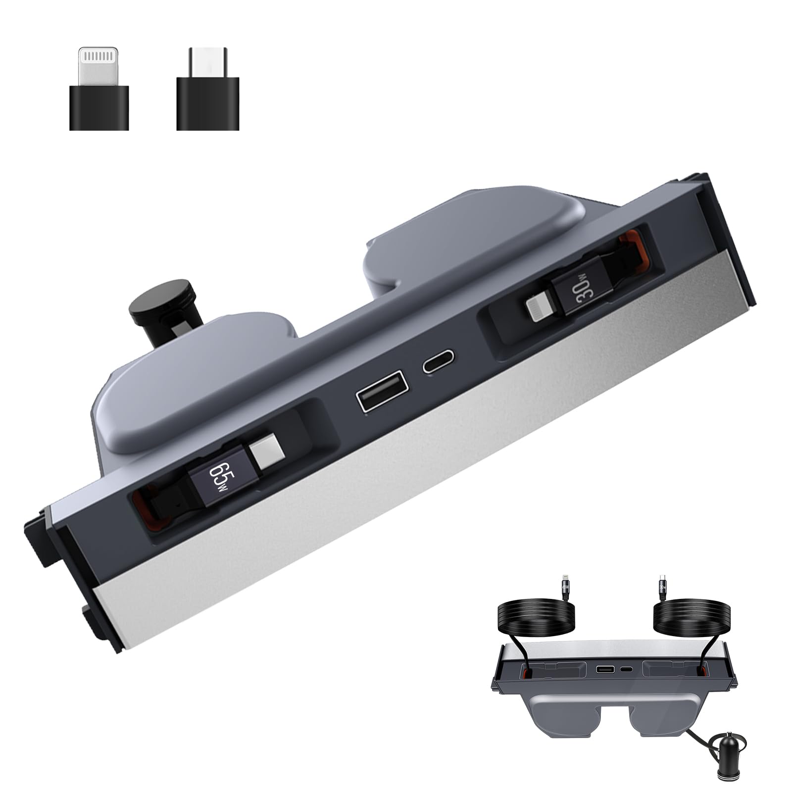 Amazon.com: 65W USB Charger Hub for Tesla Model Y Juniper 2025