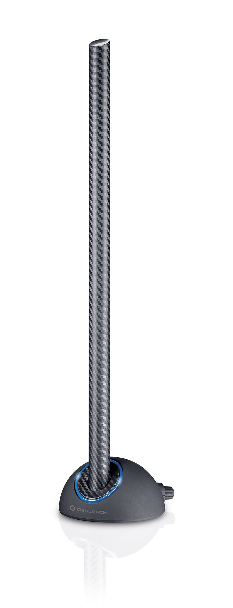 Oehlbach Scope Max - Antena de varilla activa DVB-T2 HD y DAB con filtro LTE - Antena interior digital - amplificador ajustable - antena interior - blanco
