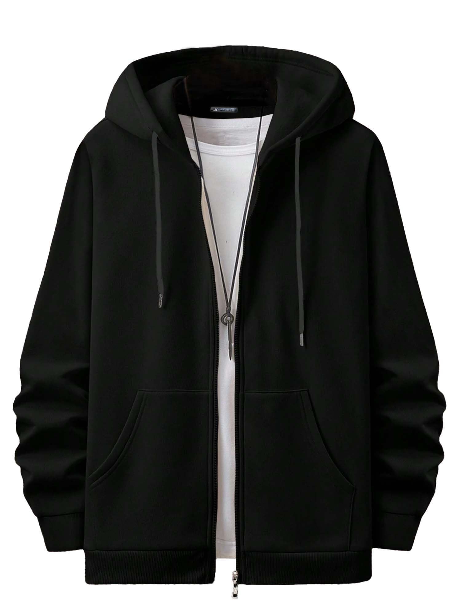 Jump Cuts || Fullzipper Solid Sweatshirt for men || Hooded Neck || Full Sleeve with Kangaroo Pockets||Hoodie for men||Sweatshirt for man