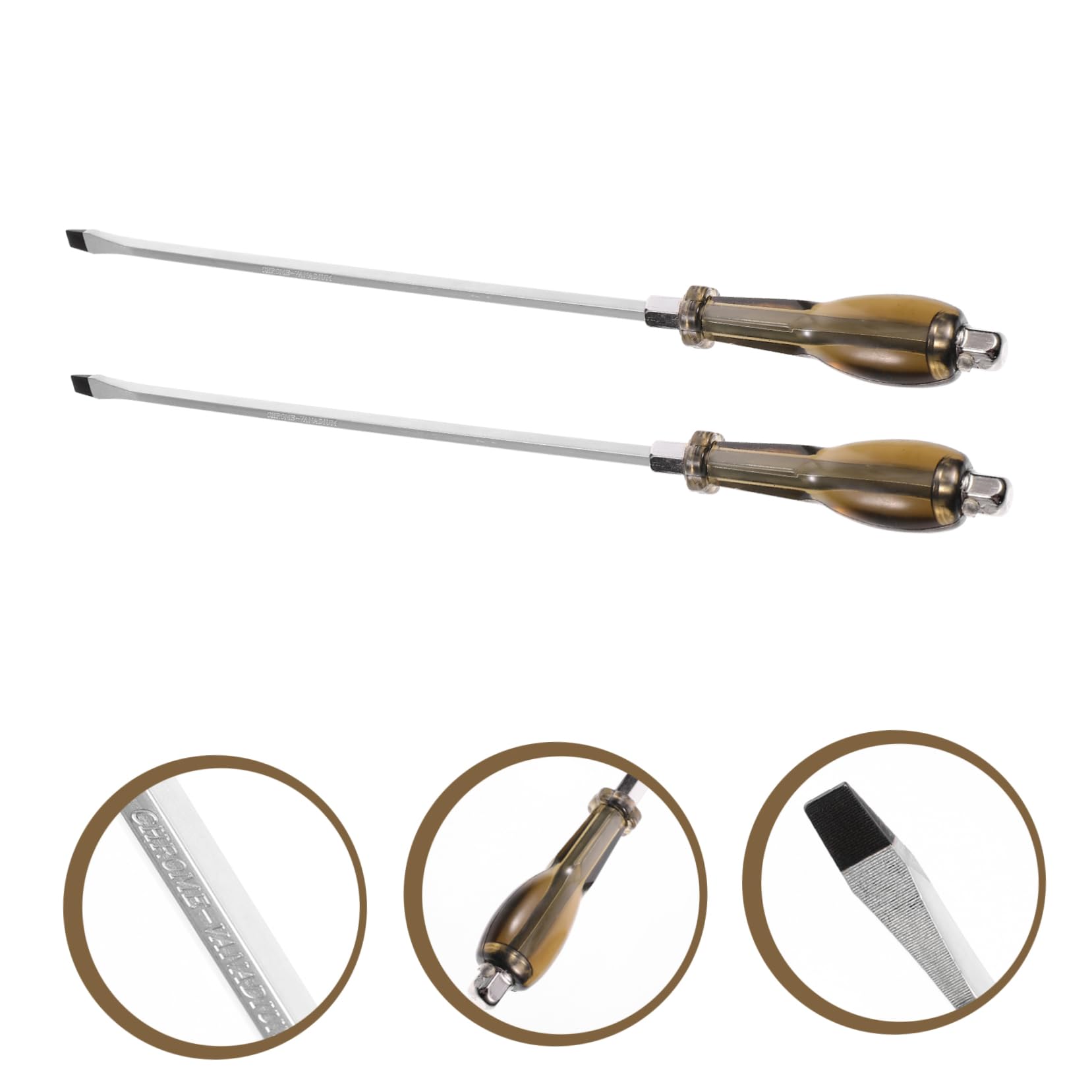 Hemobllo 2 Set Cacciaviti Magnetici Strumenti Riparazione Ergonomici Per Uso Per Lavori Professionali E Manutenzione 2 Pezzi * 2