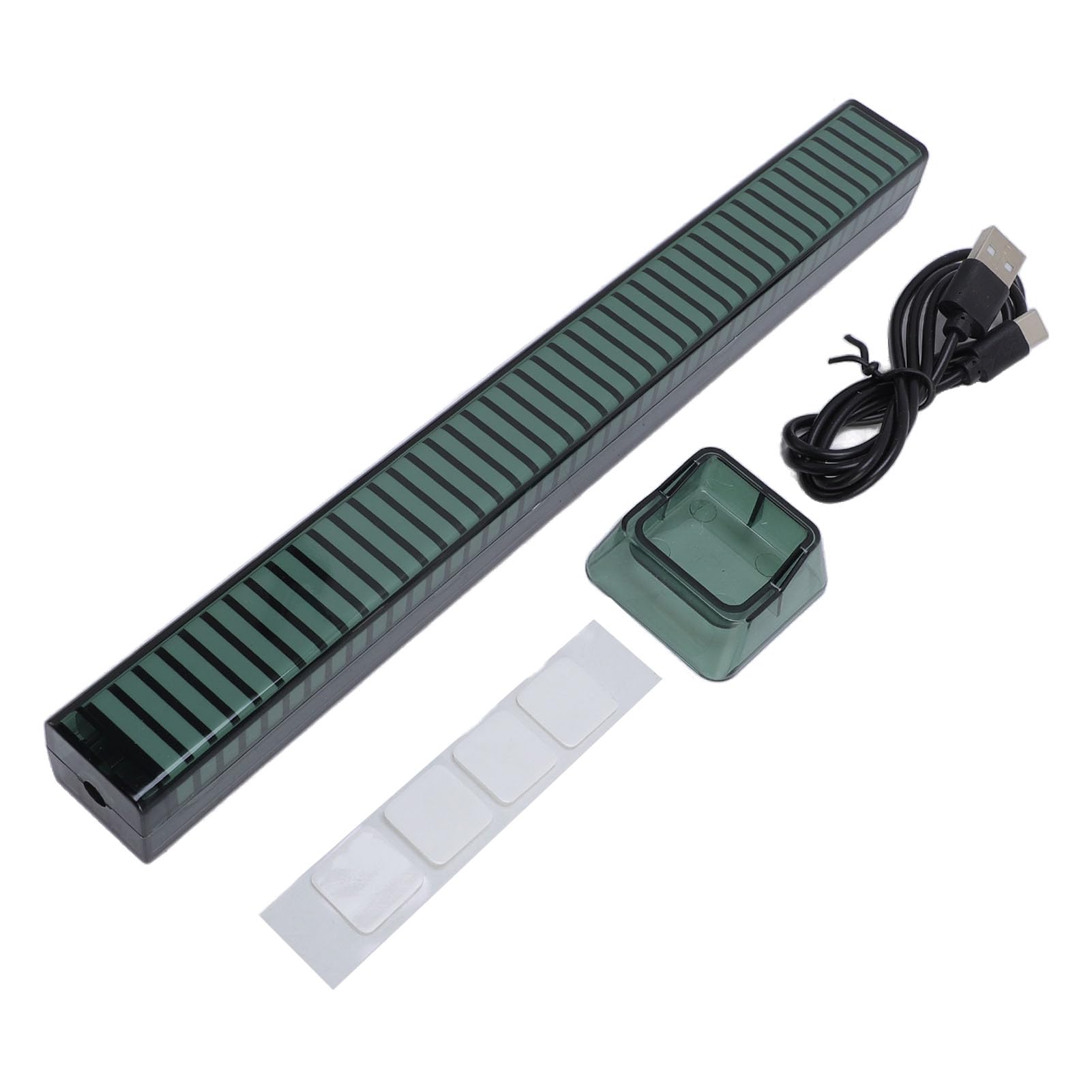 RGB Music Level Light Sound Control Rhythm Sync LED Ambient Light Bar with Base Multiple Colors and Modes