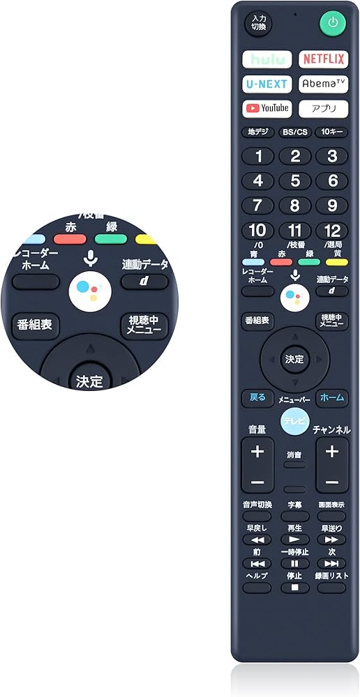 Amazon | テレビリモコン RMF-TX400J ソニー互換リモコン ブラビア