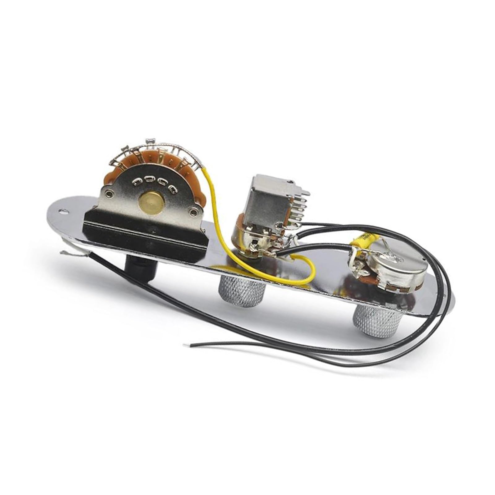 Bobina Única Con Potenciómetro Push Pull 250K Panel De Control Precableado Arnés Accesorios Para Guitarra Arnés de cableado para instrumentos musicales
