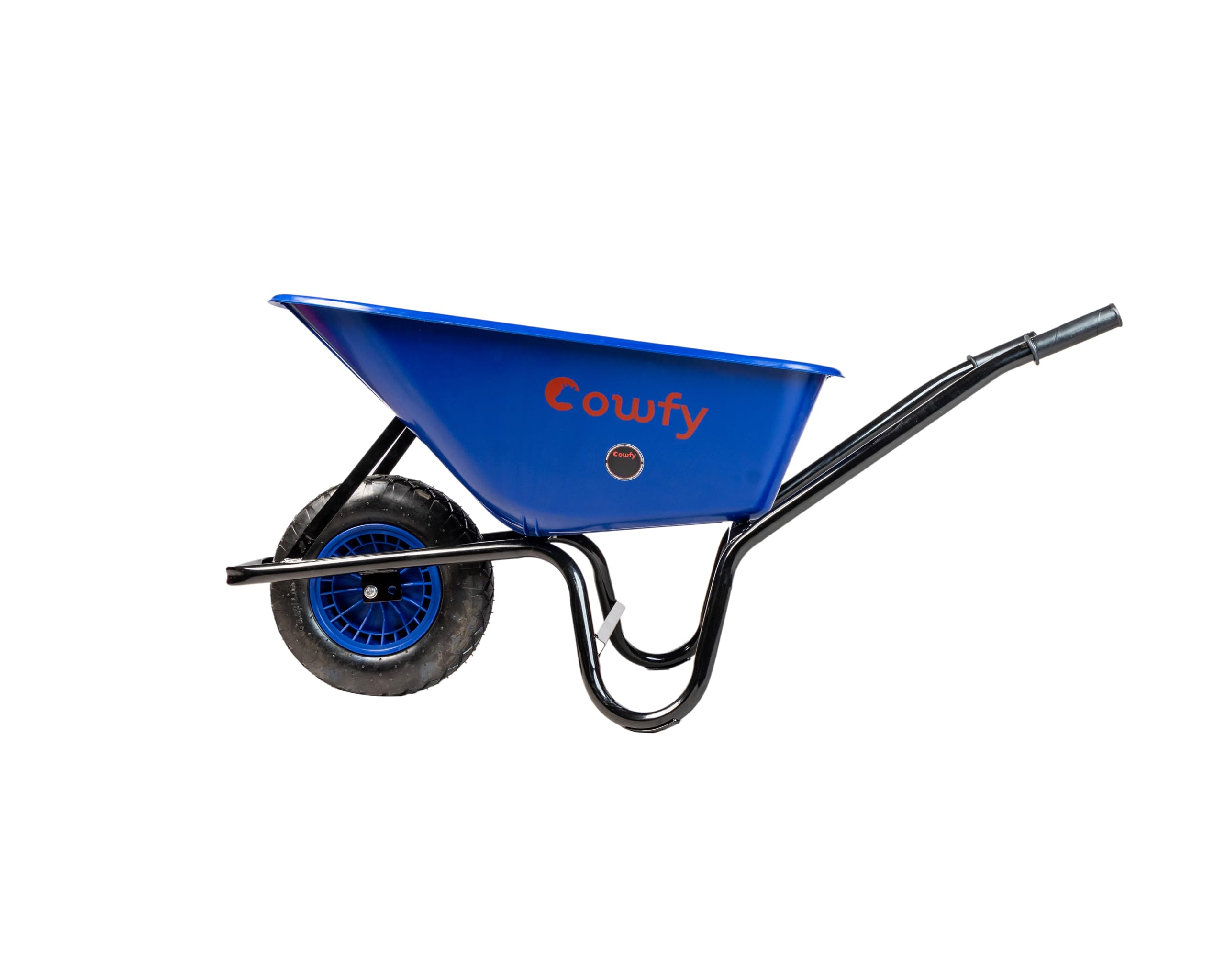 Cowfy Wheel Barrow Trolley with Air Wheels | 65L Capacity | 80 KG Load Capacity | Lightweight and Maintenance Free | Durable and Resistant to wear (B0DCZ1FTQG) Amazon Price History, Amazon Price Tracker