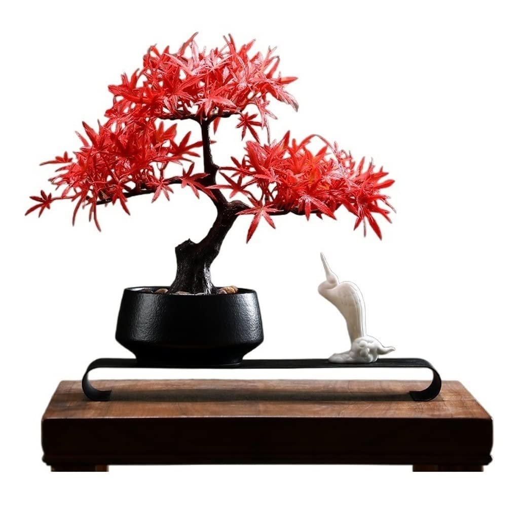 Sztuczne drzewo sztuczna roślina bonsai sosna igła cyprys roślina doniczkowa ceramiczna doniczkowa wewnątrz i na zewnątrz bonsai dekoracyjne ozdoby sztuczne drzewo wewnątrz, A