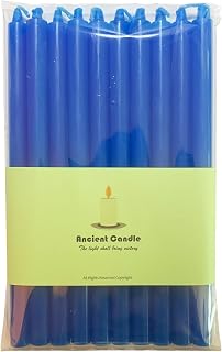 Ancient Candle Chime Spell Candle Magick Set Candles 6.88 inch by SellAllDay (Blue)