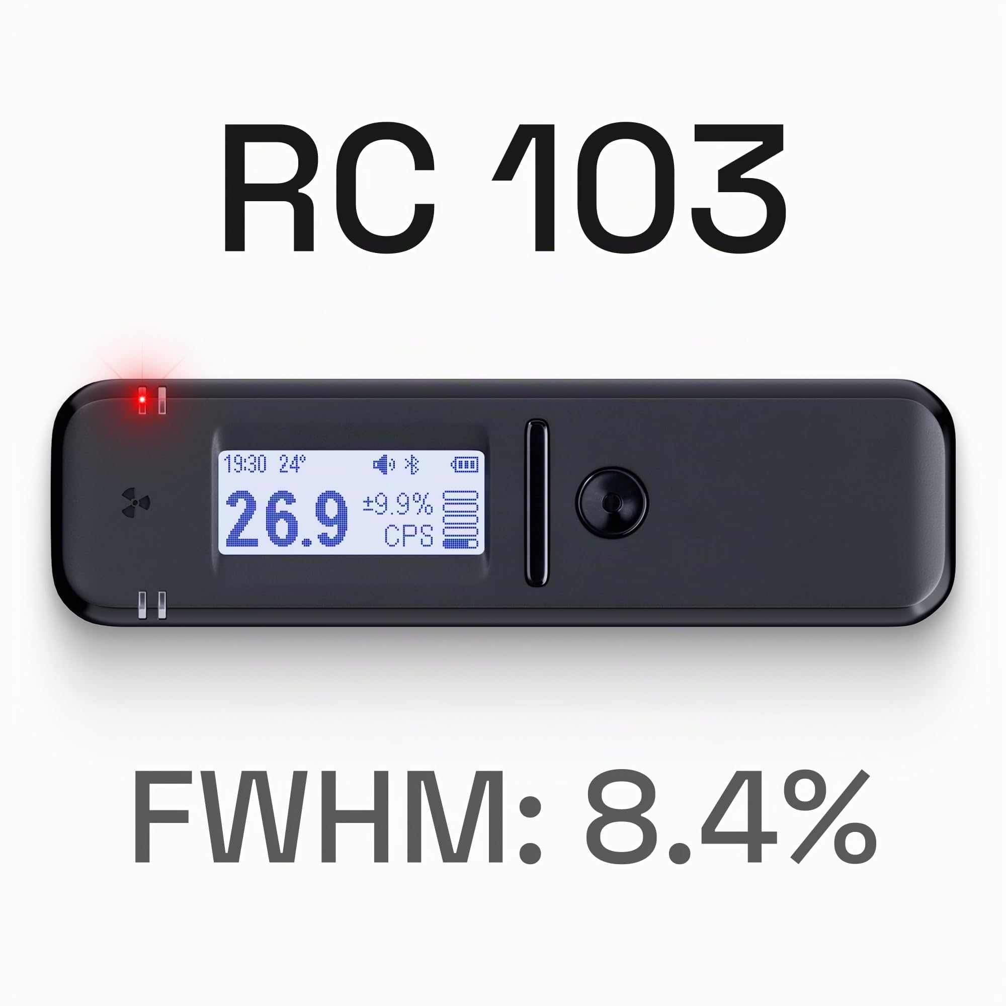 Compteur GEIGER COUNTER intelligent Radiacode‑103 avec appli mobile offerte – détecteur de radiation nucléaire & spectromètre
