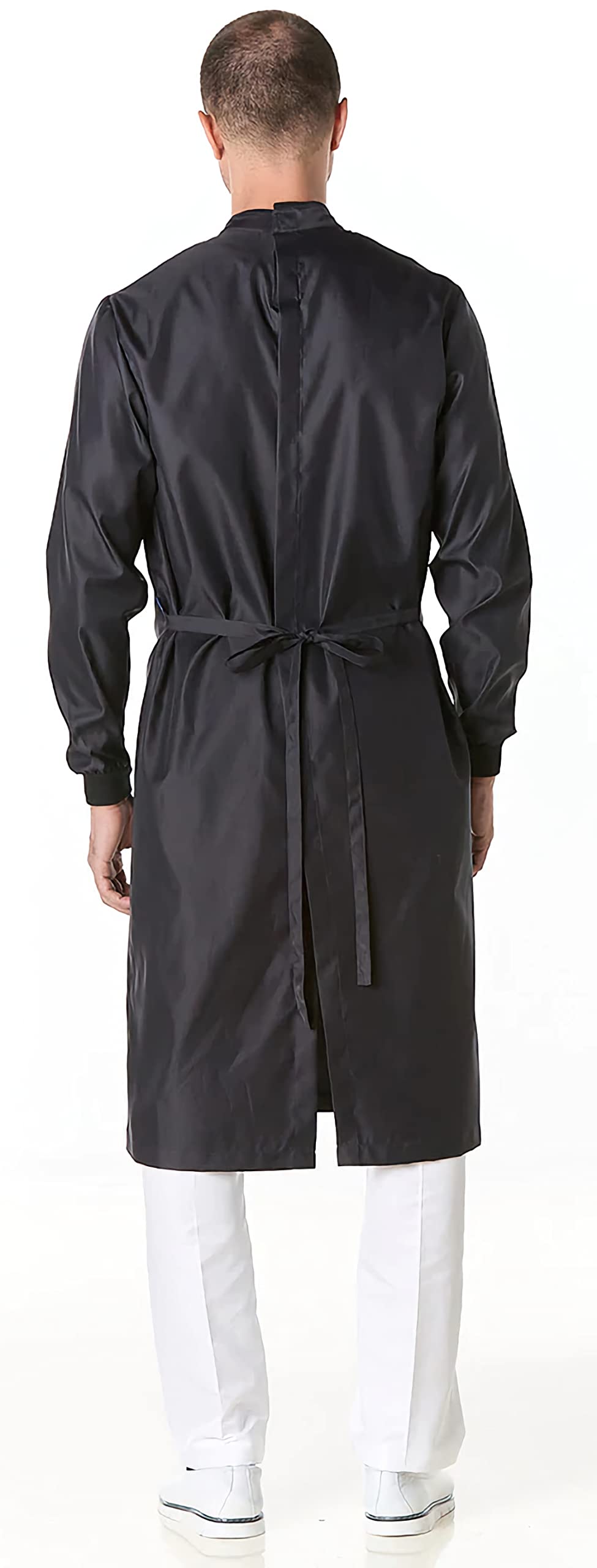 GALLANTDALE Bata Sanitaria De Trabajo Wet Free Hombre Impermeable Esterilizable Resistente EPI Reutilizable Médico Doctor Veterinario