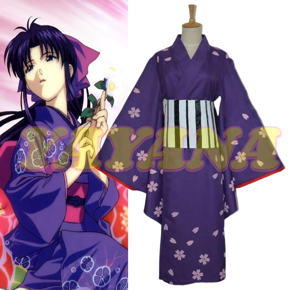 るろうに剣心 Wアクリルパネル 剣心・薫 着物 お正月 TVアニメ