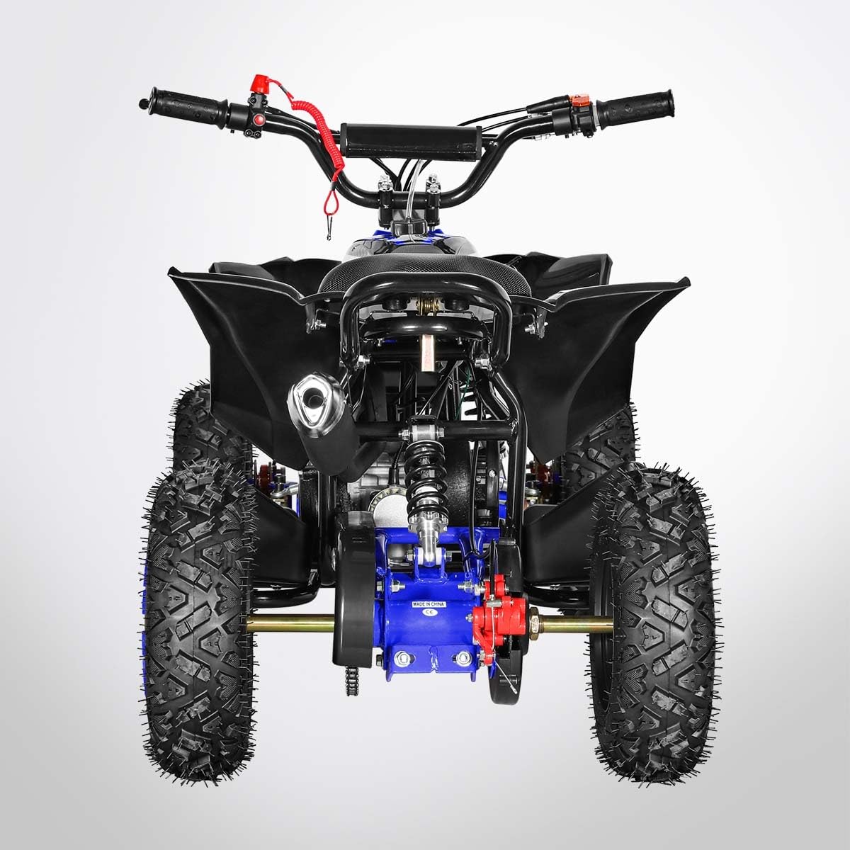Pocket Quad TIRAX 49 - Mini Quad Enfant 50cc - Bleu