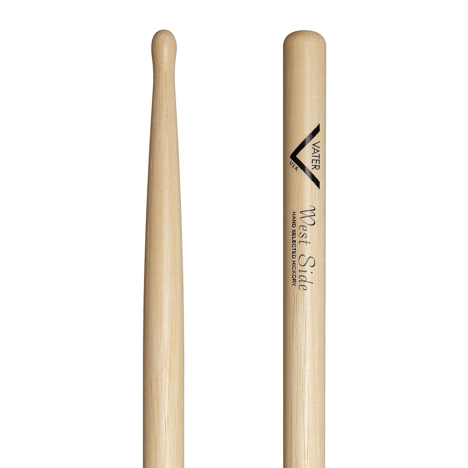 Vater - West Side (Wood Tip) American Hickory Drumsticks - VHWS