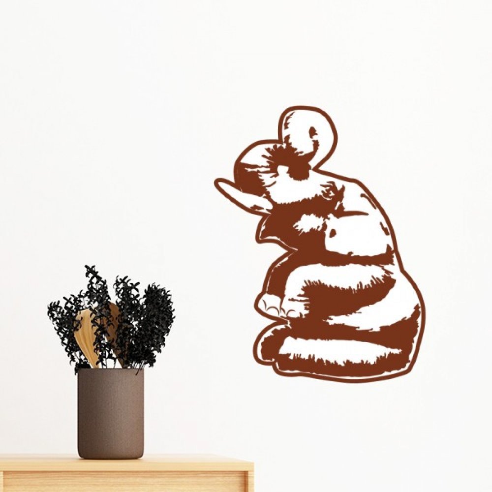 Autocollant mural Thaïlande sticker art traditionnel amovible chambre 50cm