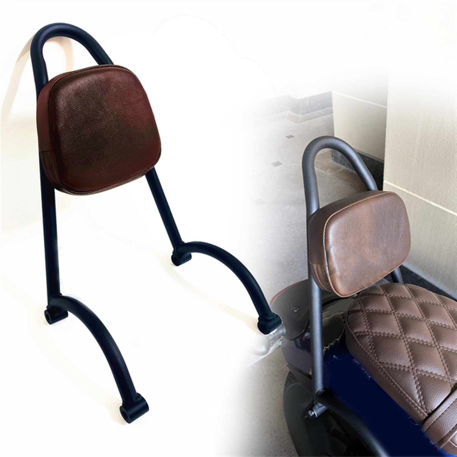 Sissy Bar Honda Rebel CMX500 CMX300 Appui-Dos Passager Arrière Noir