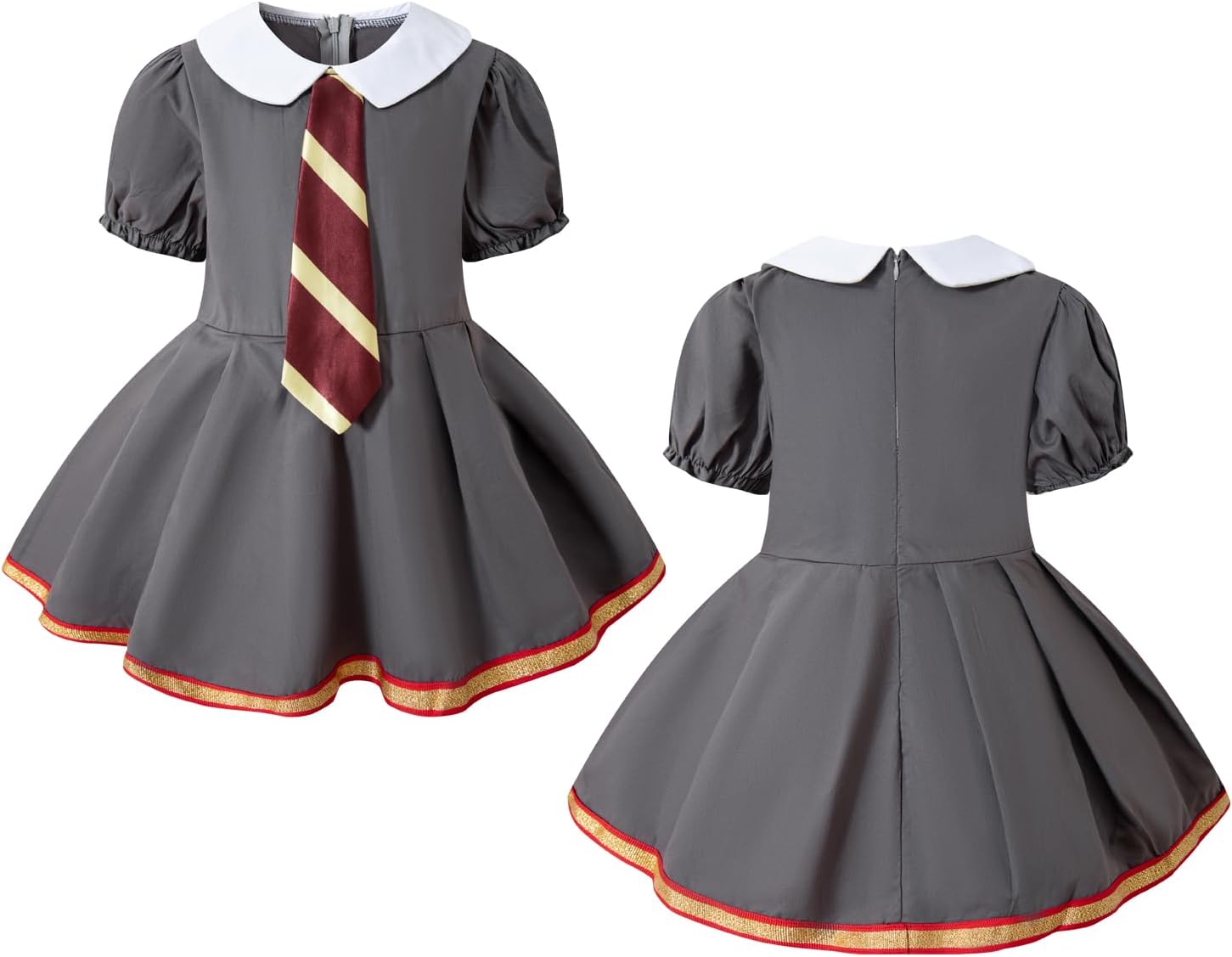MOMMY'S NEW MAN Toddler Girls Halloween Witch Costume Magic Uniform Girls Wizard Costume Robe Cloak Skirt