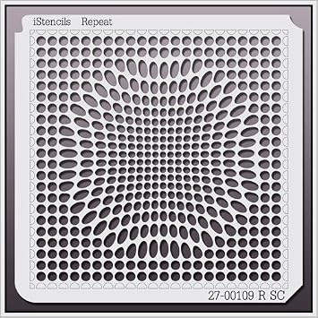 Repeat Wall Stencil 27-00109 R SC 8 X 8
