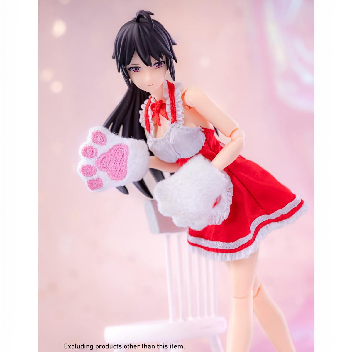 Amazon.co.jp: HiPlay HASUKI 1/12 メイド服 CS010B レッド フィギュア