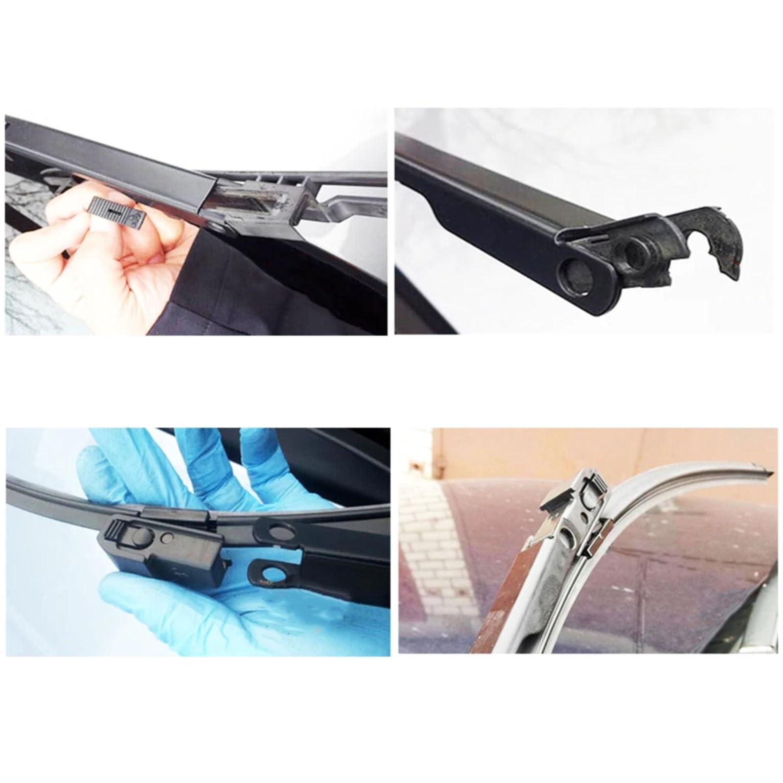 Wischerblätter Für Land Für Rover Für Range Für L322 2002-2012 | Scheibenwischer-Set für vorne und hinten Ersatzblätter Upgrade 3-teilig