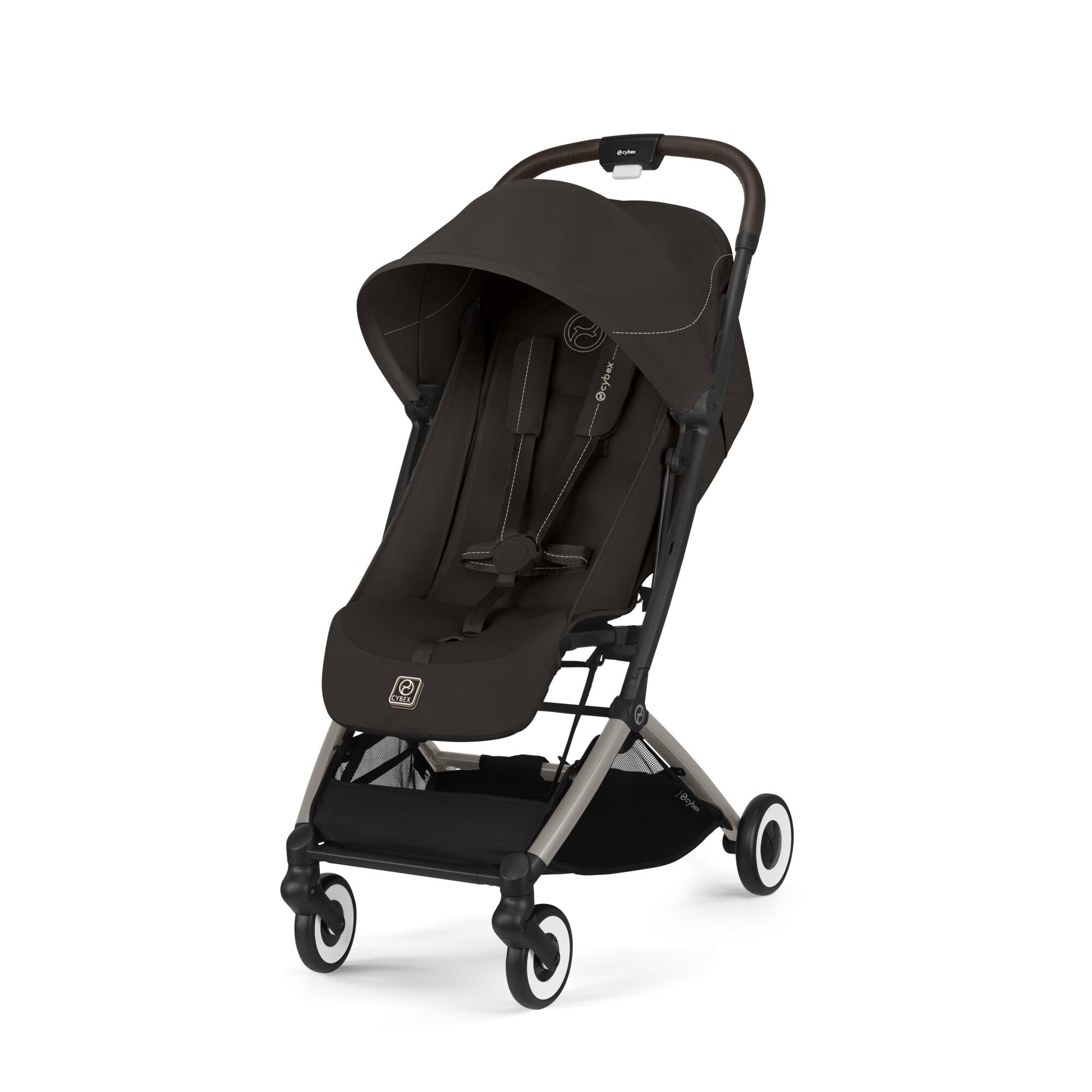 CYBEX - Poussette ultra compacte et confortable - ORFEO - 4 roues - Chocolate Brown