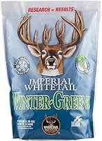 Whitetail Institute Winter-Greens Deer Food Plot Seed for Fall Planting - Annual Brassica Blend to Attract and Hold Deer in The Early and Late Season - Very Cold and Drought Tolerant