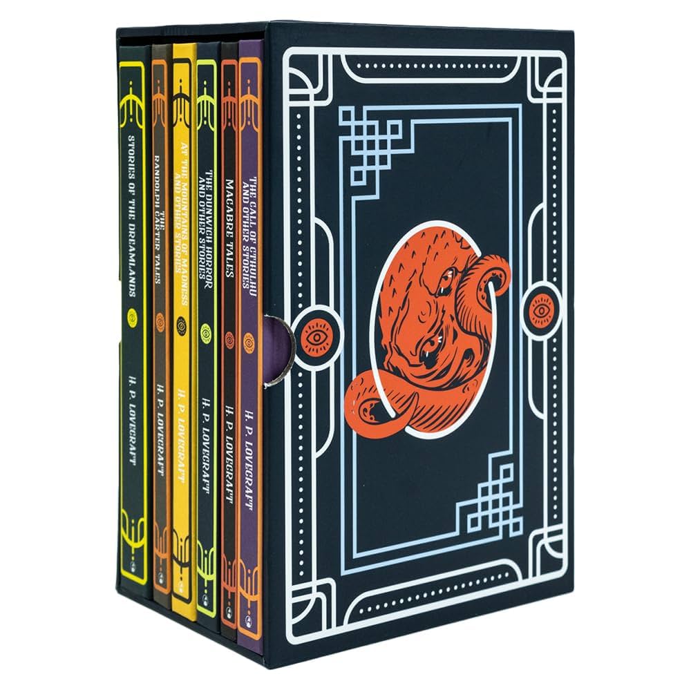 The H.P. Lovecraft 6 Book Hardback Collection Set (Macrabre
