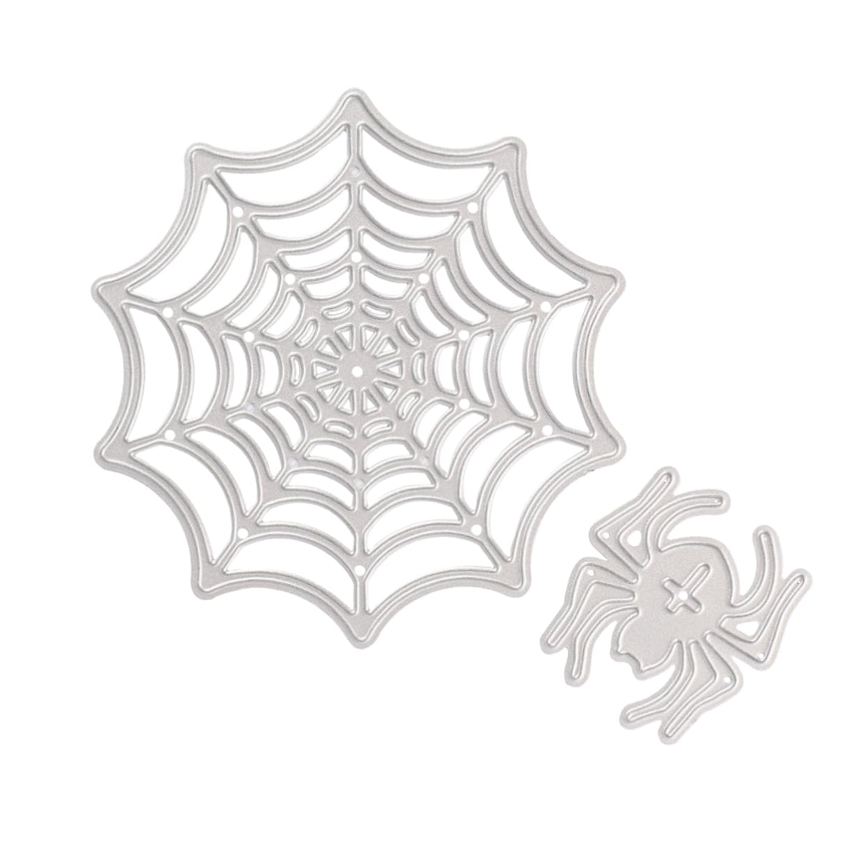Uonlytech Troquel de Corte para DIY con Diseño de Telaraña Molde para Manualidades y Scrapbooking Plantilla para Decoración Halloween