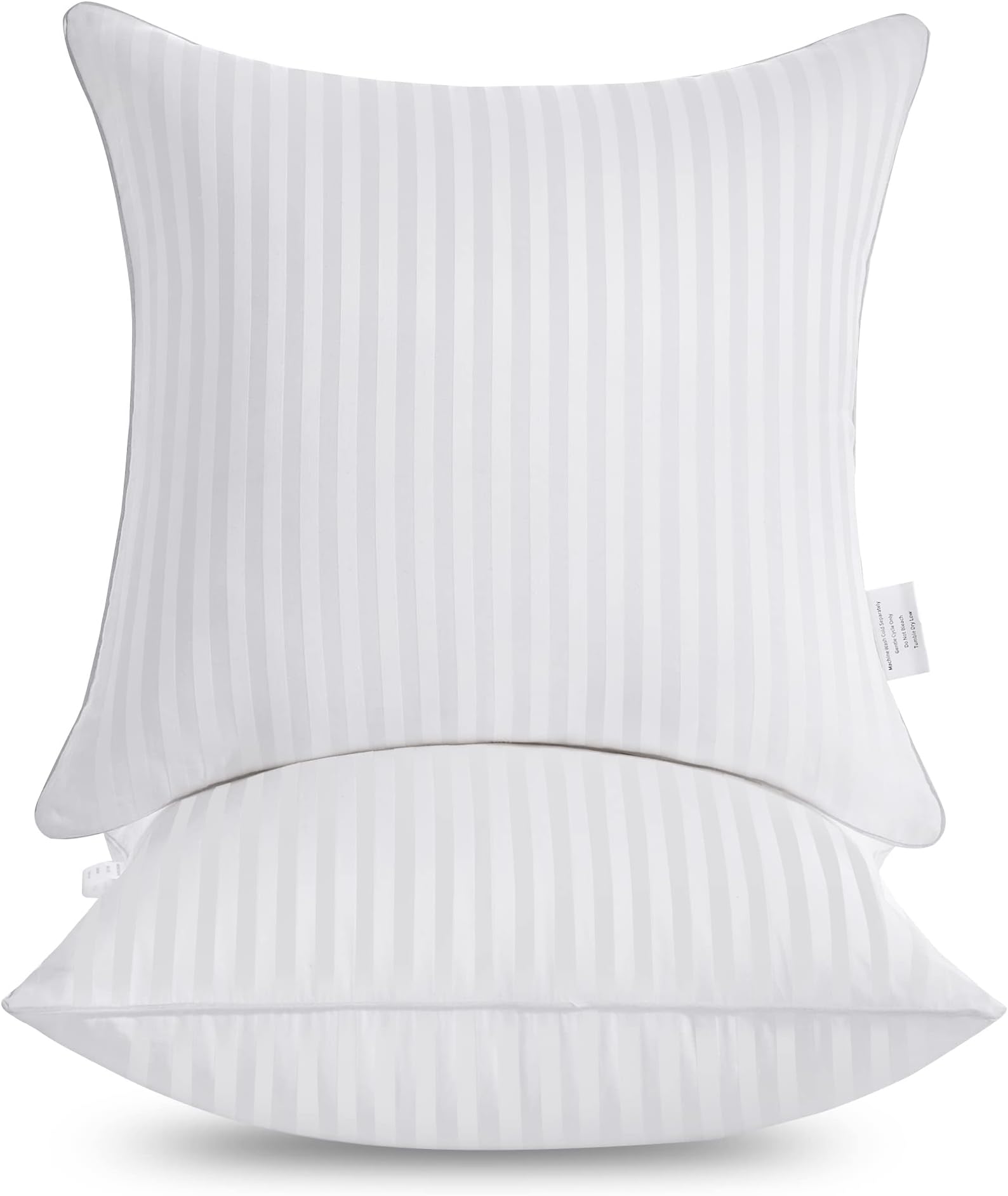 EDOW Luxury Throw Pillow Insert, Soft Fluffy Down Alternative Polyester Square Form