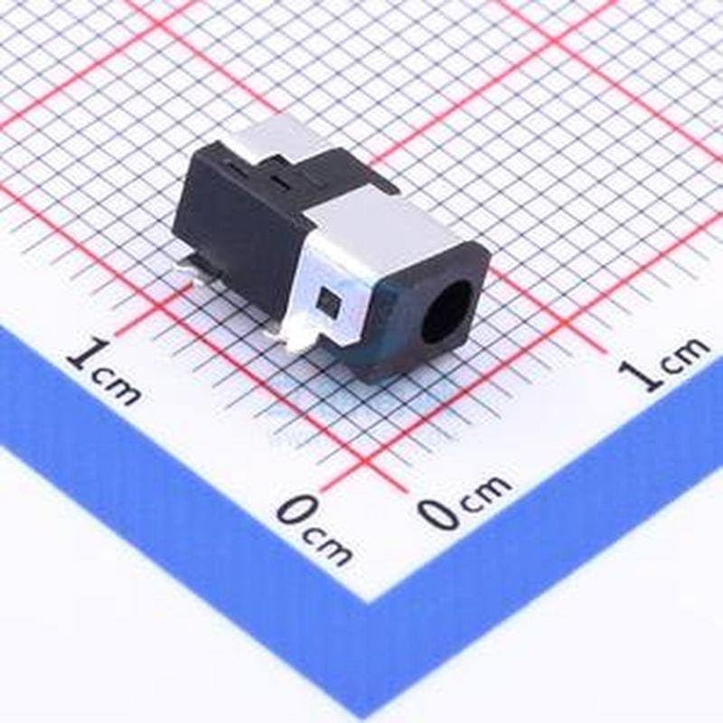 Miniatura 3 de 10 piezas de enchufe de alimentación de CC Diámetro externo 0.102 in Conector de alimentación CACC Enchufe de alimentación SMD DC KH-DC-041-0.7