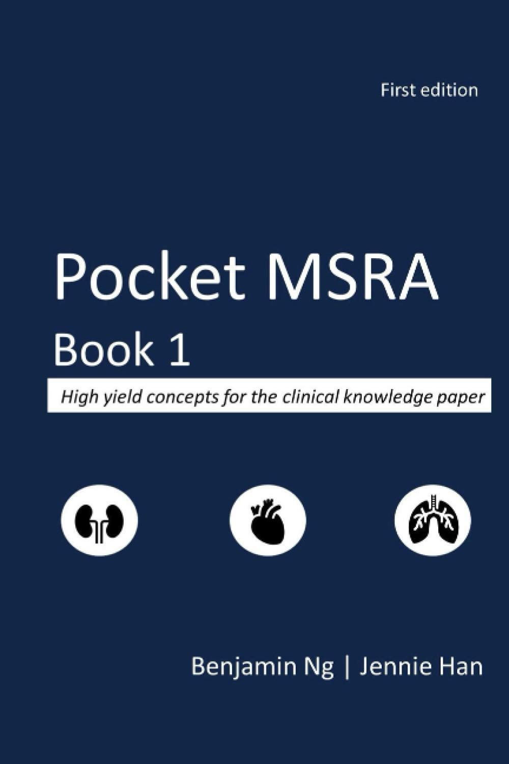 Pocket MSRA: High-yield concepts for the clinical knowledge paper (Book 1)