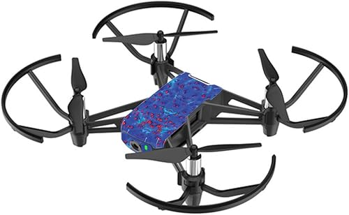 MightySkins - Funda de vinilo para DJI Ryze Tello Drone, protectora, duradera y única, fácil de aplicar, quitar y cambiar estilos), DGTEL-Melting