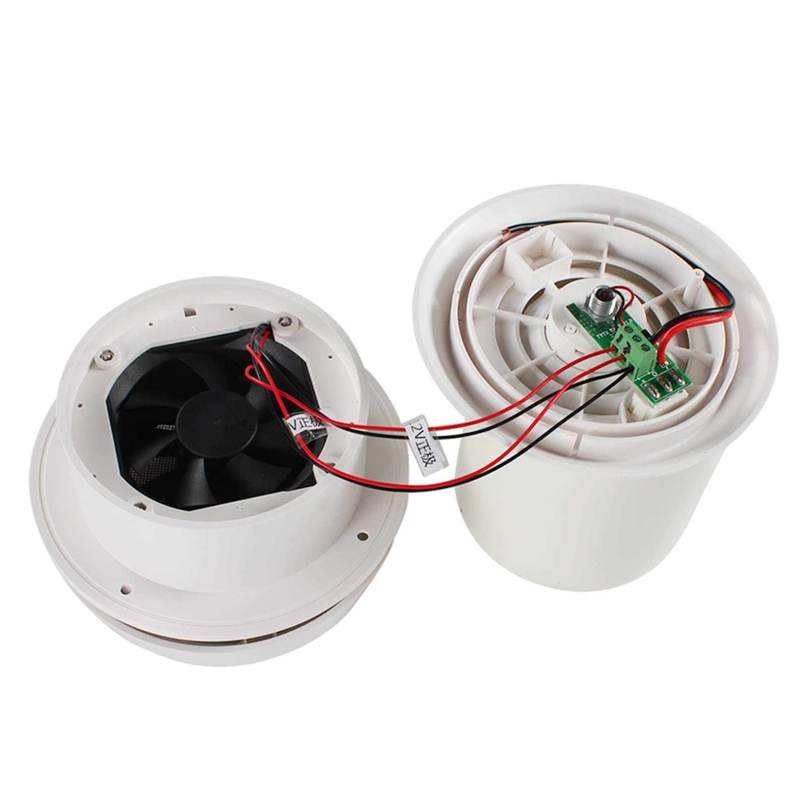 Accessori for roulotte Ventilatore for camper Griglia for presa d'aria sul tetto con ventola Rimorchio da viaggio Van Raffreddamento Presa d'aria Camper Motor Home Ventola silenziosa 12V(Low noise)