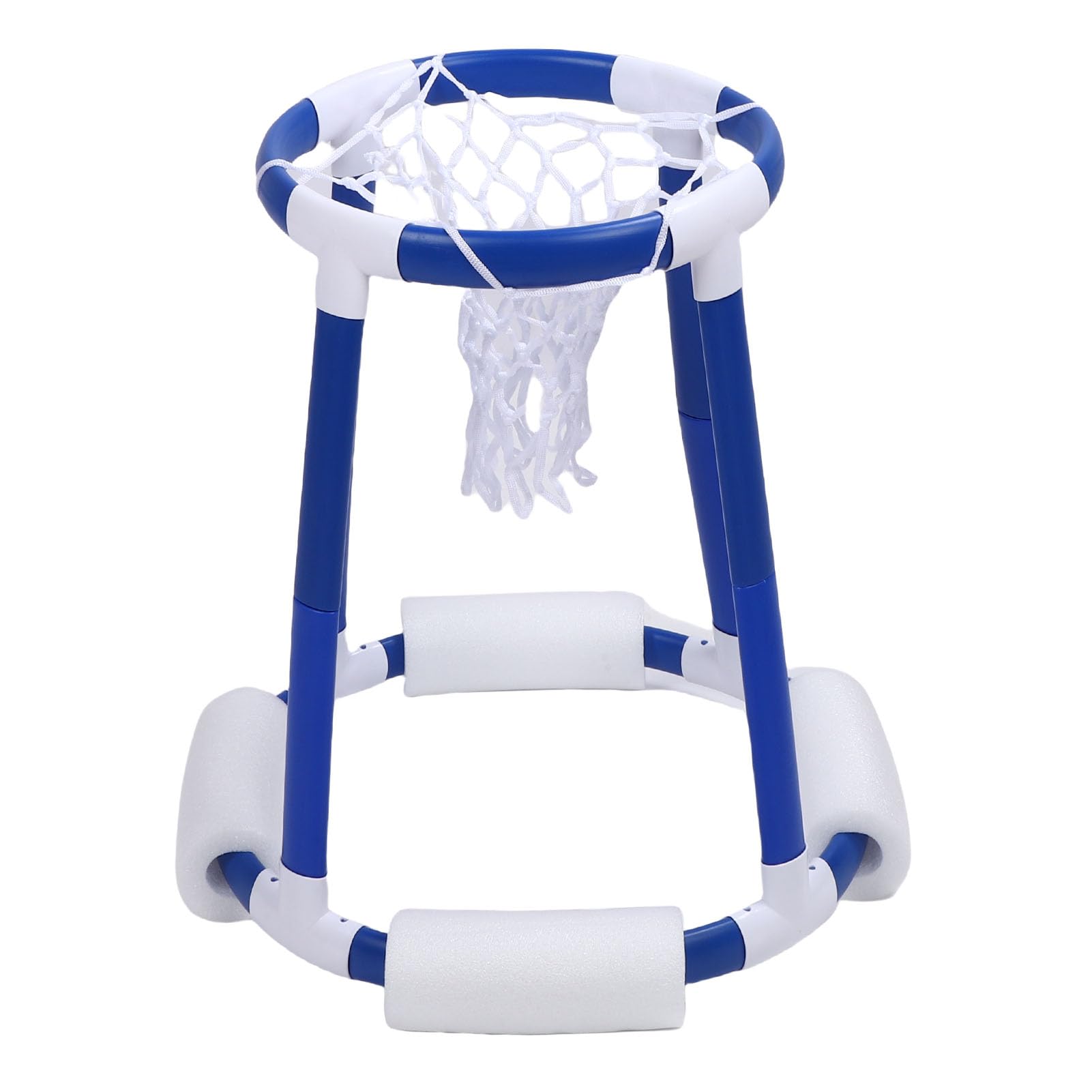 Pool-Basketballkorb für Erwachsene und, Schwimmender Pool-Basketballkorb mit 2 Bällen und Pumpe, Wasser-Spiel für Drinnen und Draußen, Schwimmbadspielzeug für Familienspaß