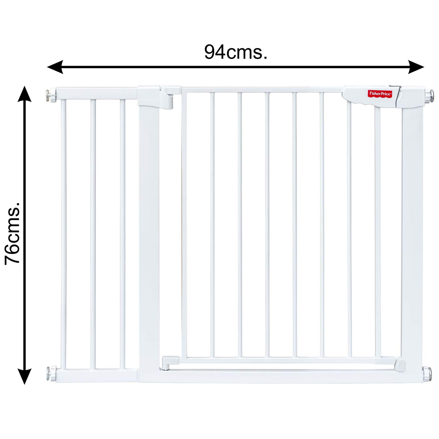 Fisher Price - Barricade Auto Close Baby Safety Gate (Gate 94-104 cms.)