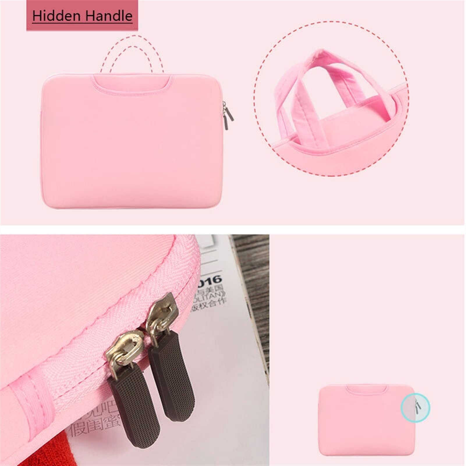 Bolsa para portátil de moda para laptop, funda para portátil de 15.6 pulgadas, más fácil de llevar, bolsa de mensajero para computadora