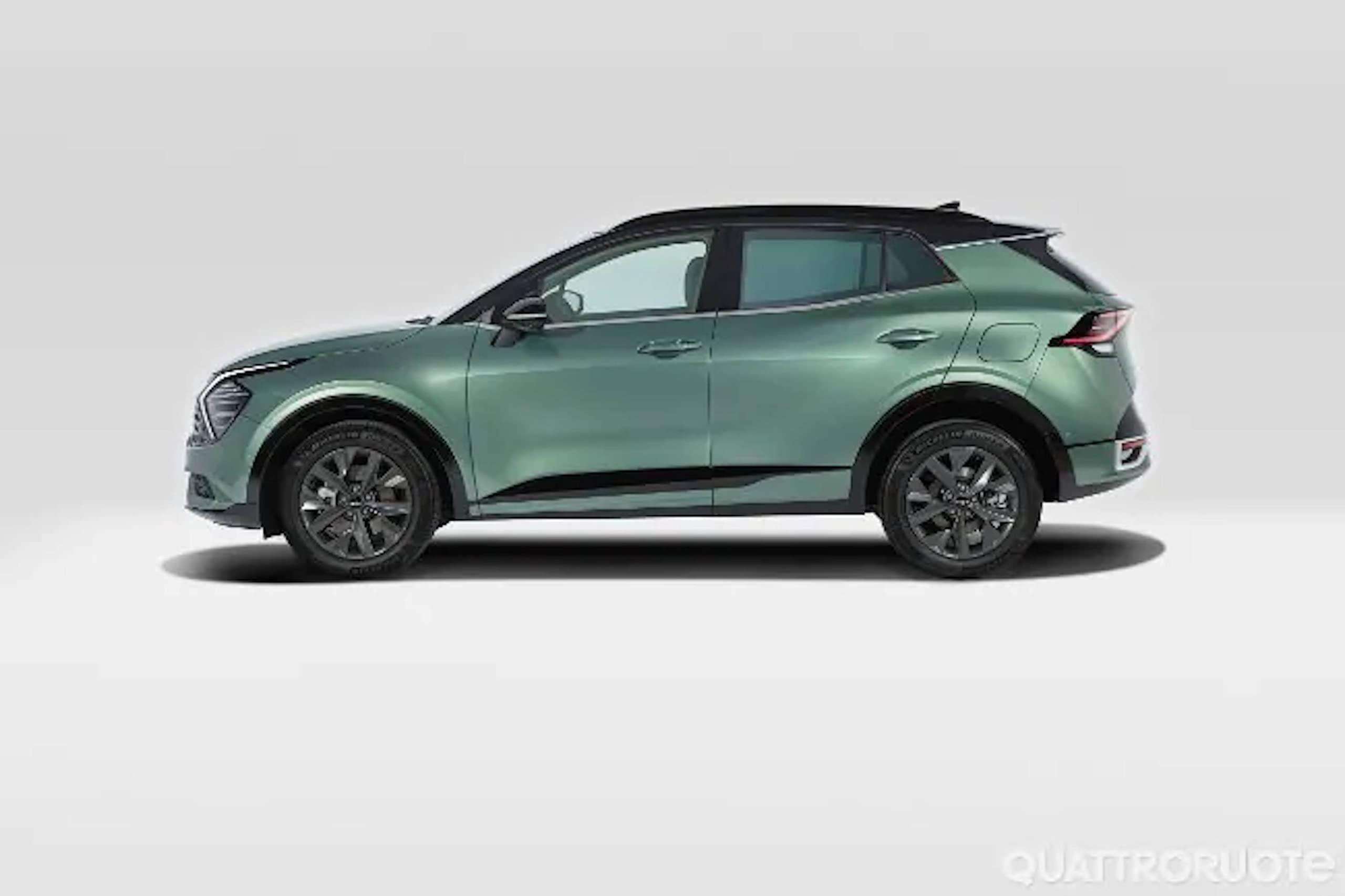 ilTappetoAuto by Fabbri 3 - F905458-179B-815245 - Tappeti in Gomma su Misura per Abitacolo e Bagagliaio Compatibile con Sportage NQ5 Mild Hybrid dal 2022- MHEV - PHEV - HEV (posizione superiore unica)