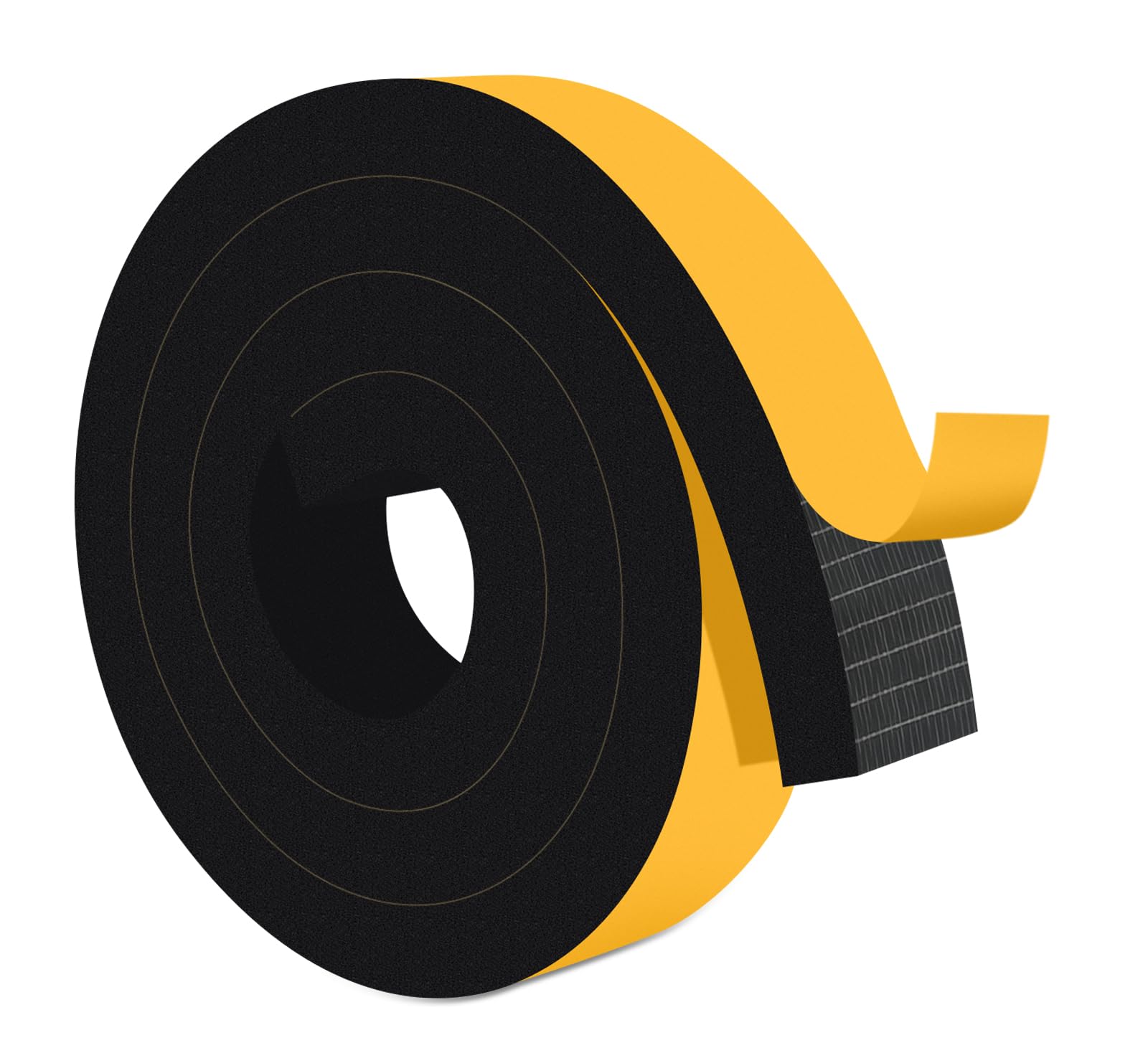Extra Wide Heavy Duty Foam Tape for Industrial Doors &amp; Large Gaps