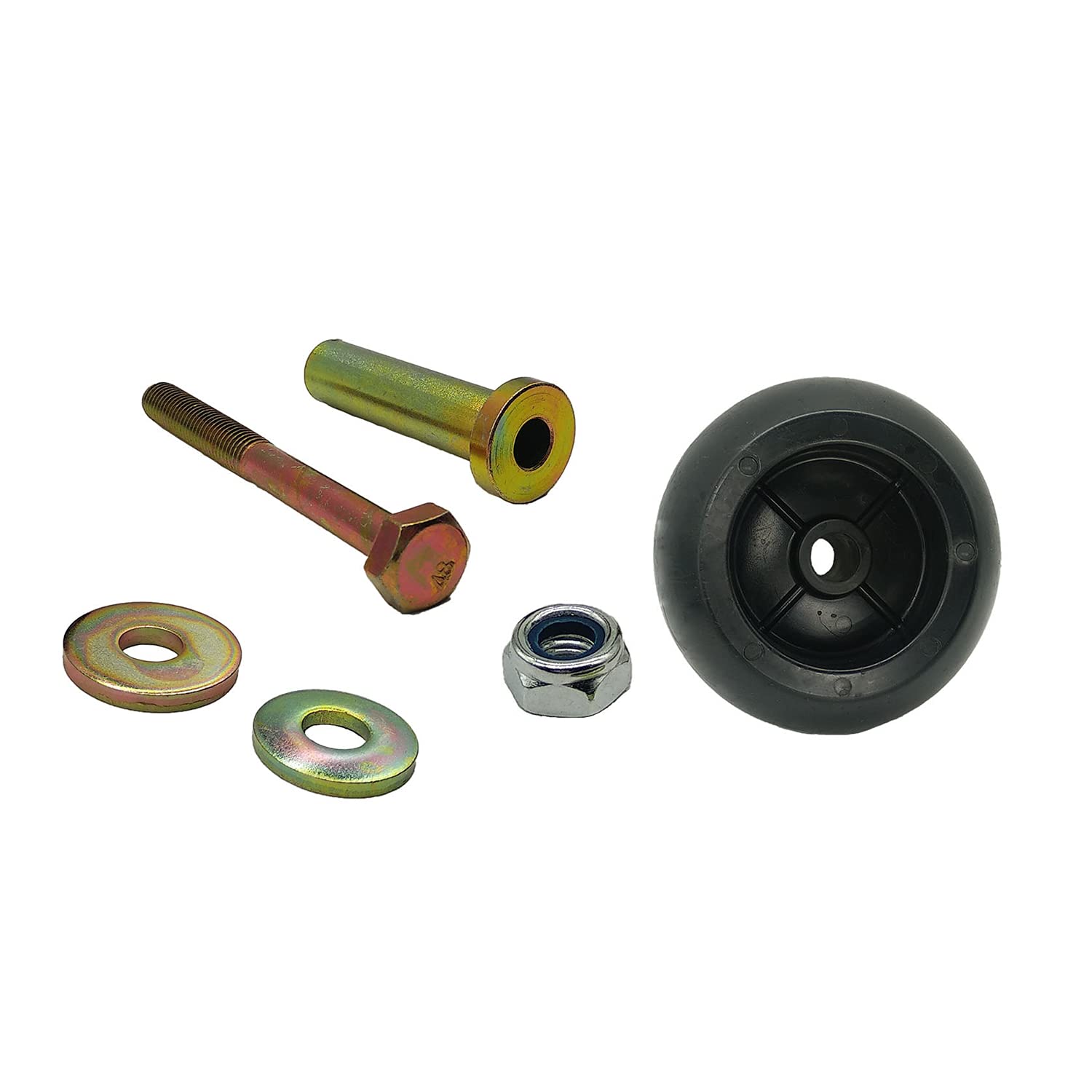 6 Pack Lawn Mower 103-4051 1-603299 Anti Scalp Deck Wheel KIT Fits For 103-3168 103-7263 103-4051 1-603299 Bad Boy 022-5234-98 & Many Bore 5/8” Wheel