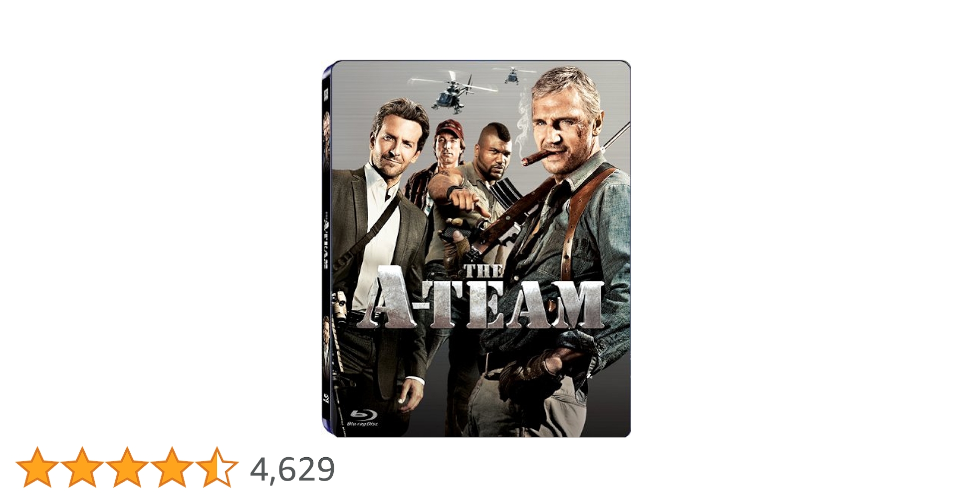 特攻野郎Aチーム THE MOVIE（ブルーレイ無敵バージョン）スチールブック仕様〔初回生産限定〕 [Blu-ray] リーアム・ニーソン Amazon.co.jp: 【Amazon.co.jp限定】特攻野郎Aチーム THE MOVIE