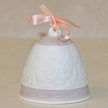 Amazon.com: Lladro 1991 Rose Porcelain Christmas Bell Ornament