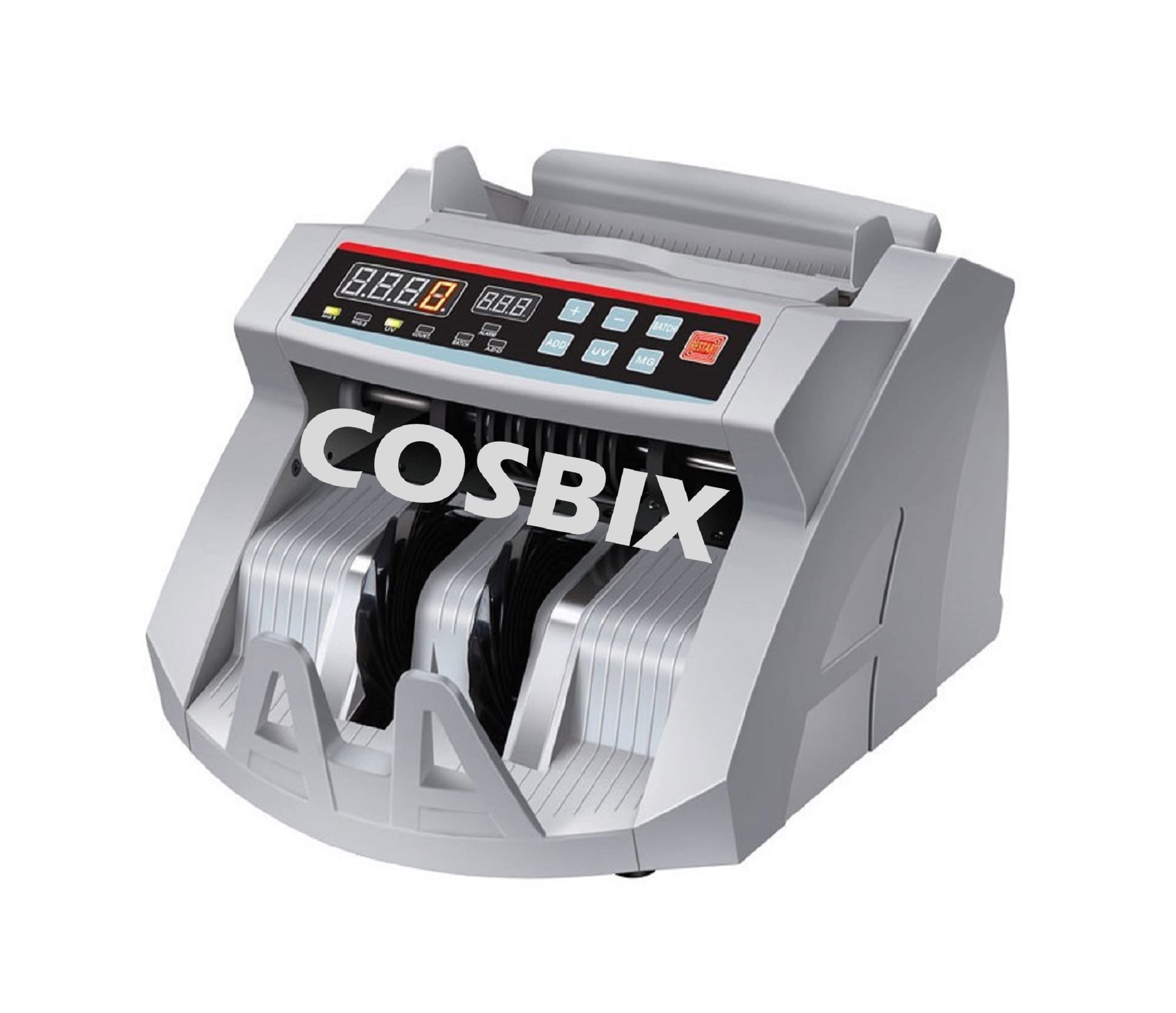 COSBIX ST-100 Heavy Duty Money l Note l Cash Counting Machine with Fake Currency Detection Technology for Old and New Issued Version.