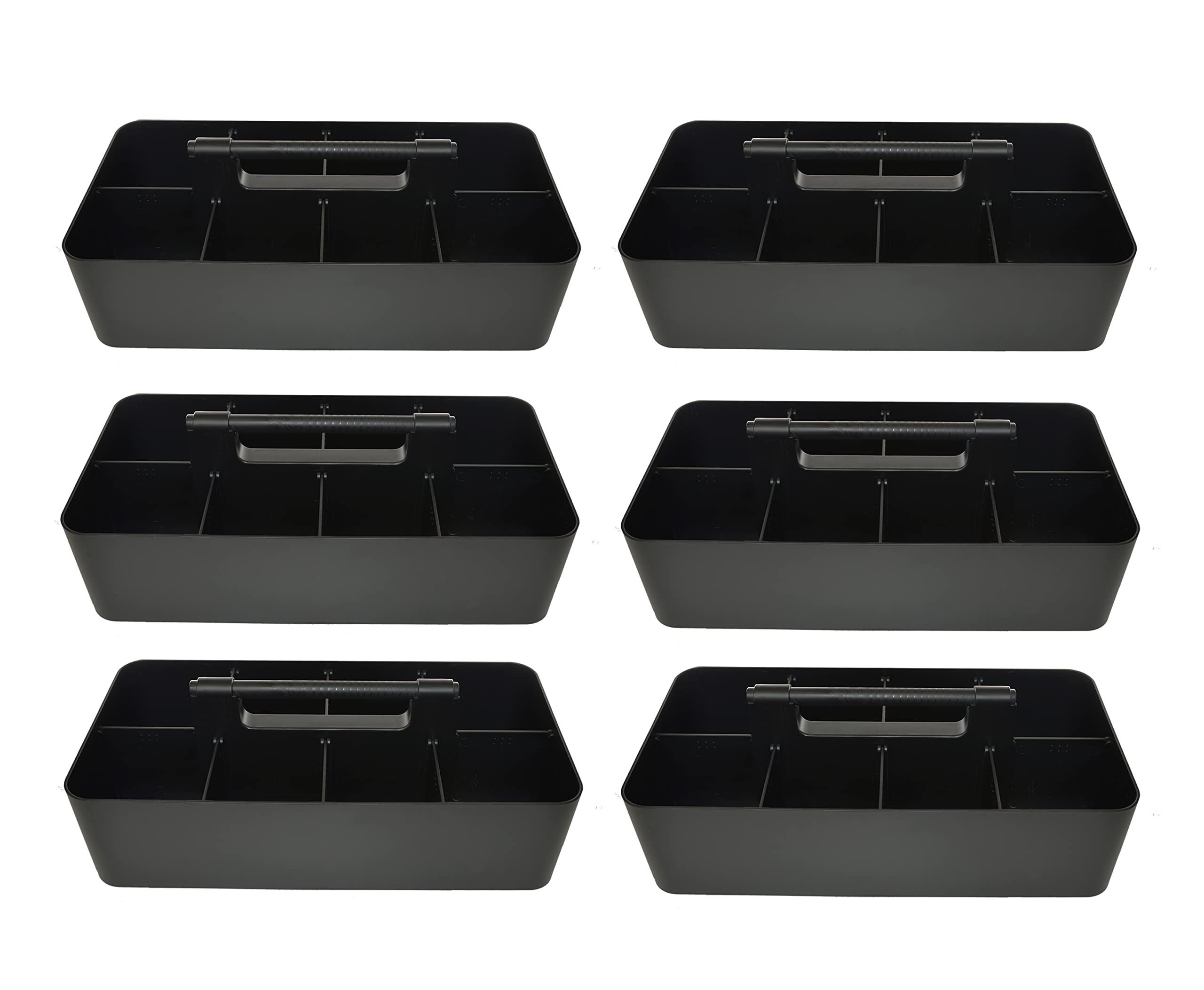 Enjoy Organizer -Large Portable Caddy, DIY Dividers, 8 Compartments, School Office Supplies Home Business Organizer,Portable Basket with Handle