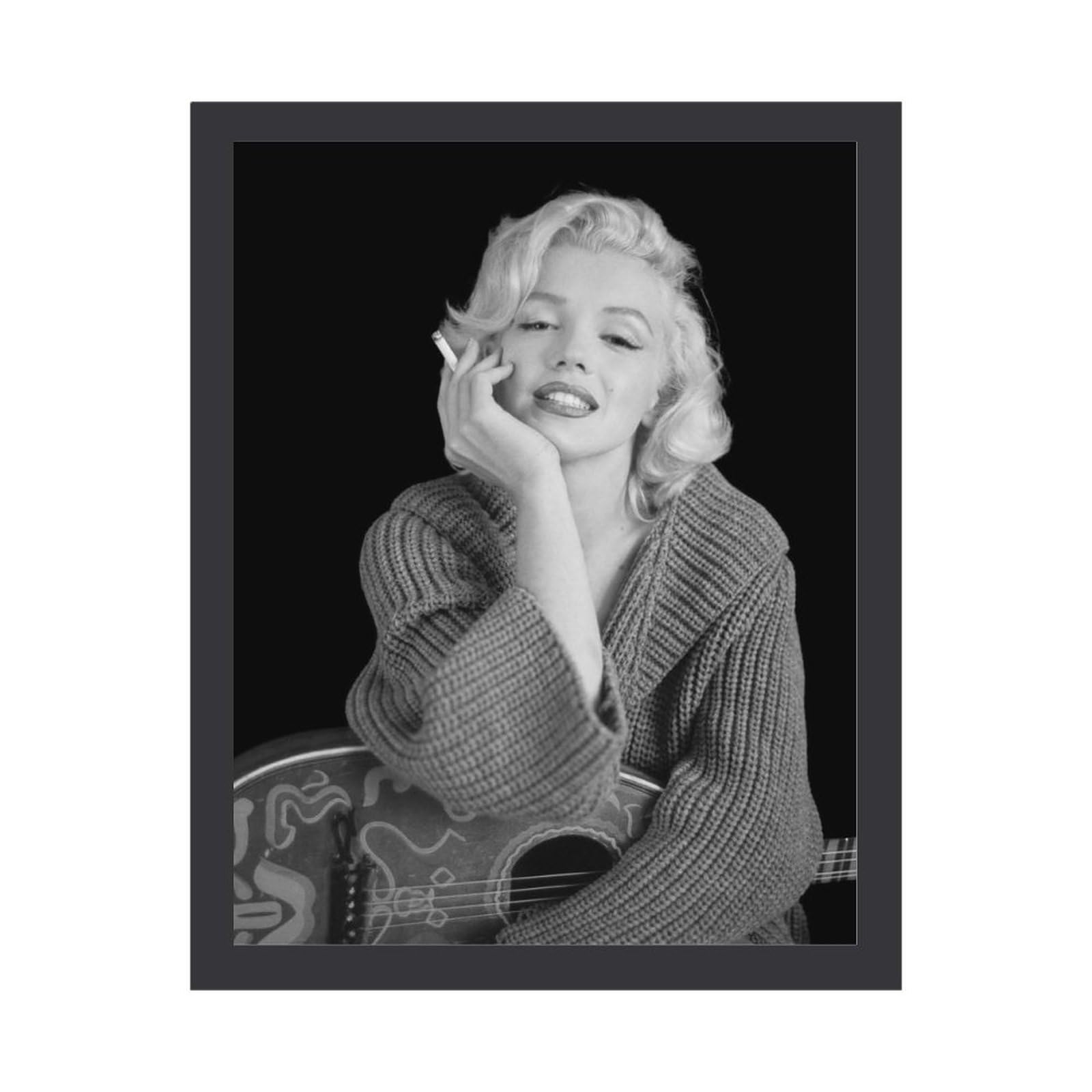 Amazon.co.jp: フォトフレーム 木枠付き マリリン モンロー トップ