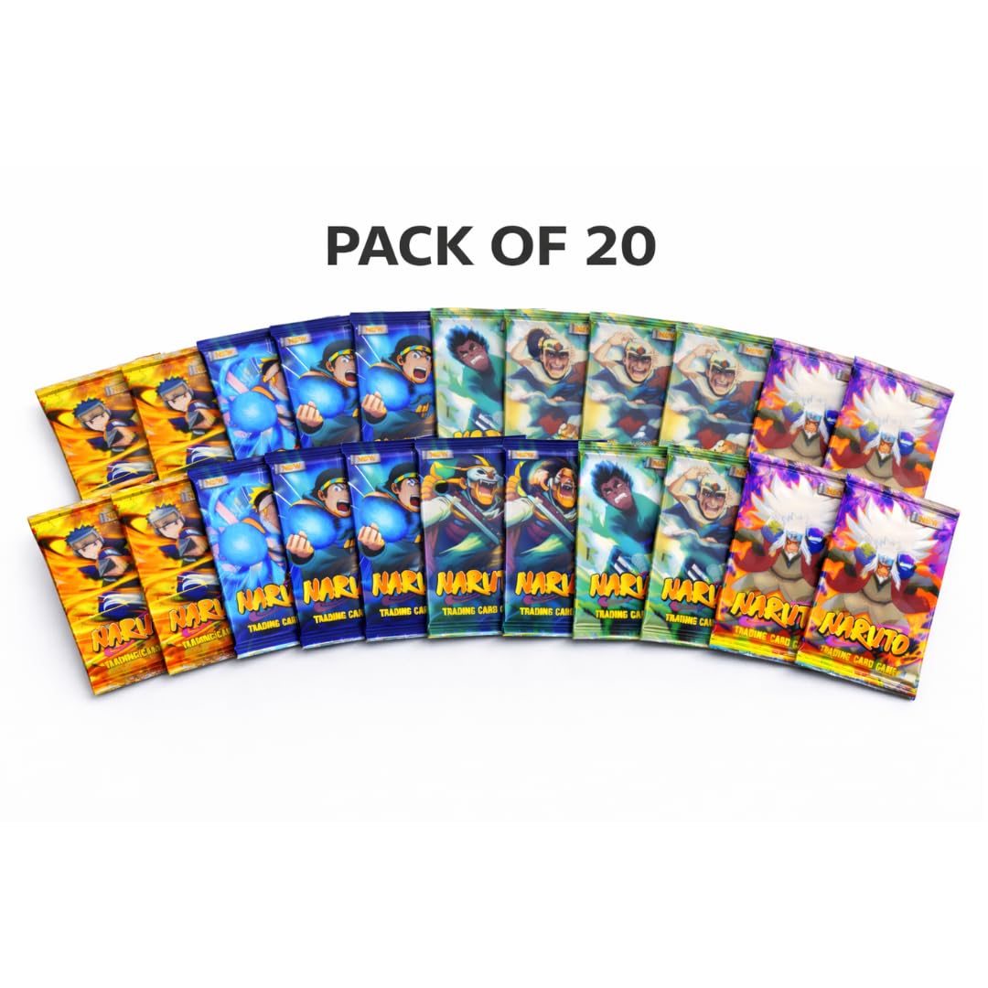 Naruto Trading Card Game Booster Pack Bundle – Anime Collectible