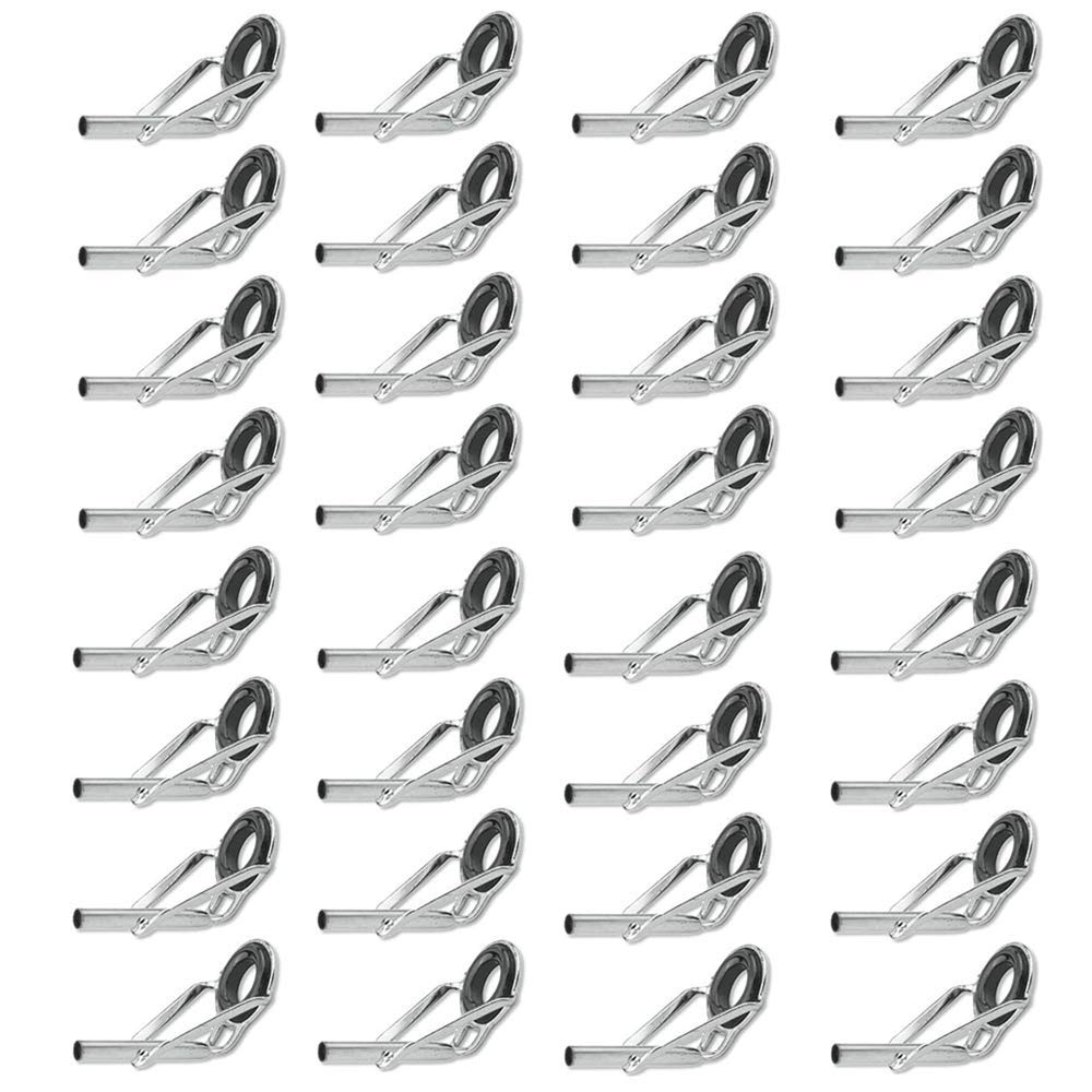 Amazon | 32点セット トップガイド ロッドガイド ステンレス