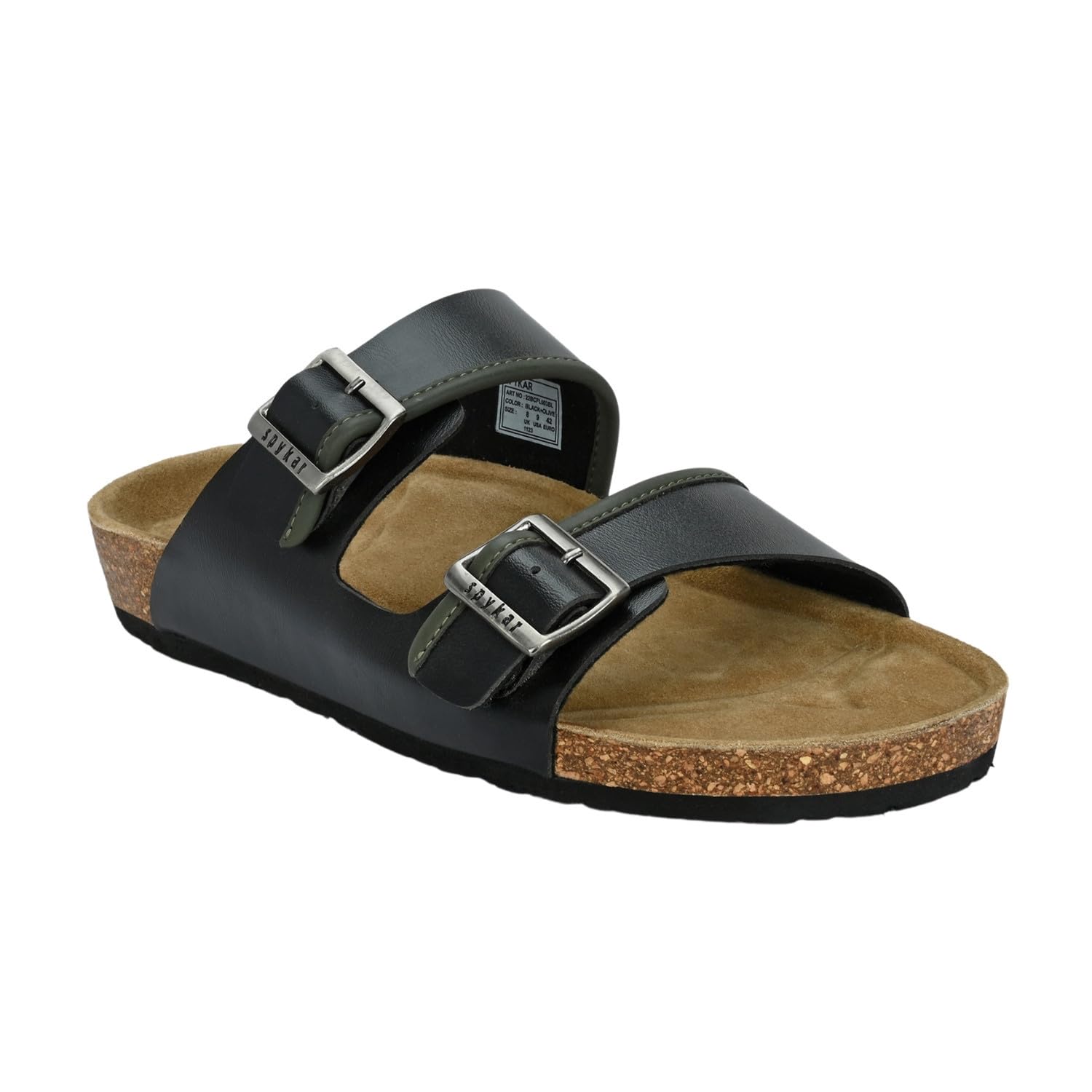 Spykar Dorr Men Black Comfort Sandals (B0CY4KXC8R) Amazon Price History, Amazon Price Tracker