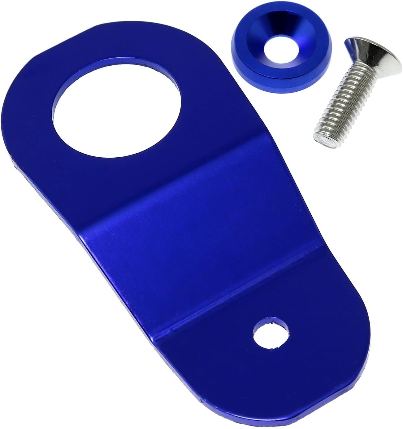 Radiator Stay Mount Bracket DZS ELEC Blue Aluminum Alloy