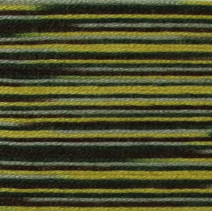 Image of KCS Big skeins of 25 Meters Size 25 Color Variegated Cross Stitch Stranded Threads,6 skeins,4521